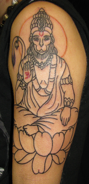 half sleeve tattoo religious. Posted in Religious/Deity