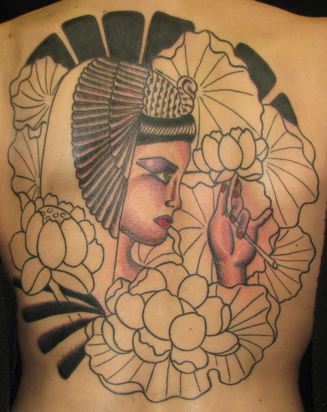 Posted in Buddhist Tattoos flower tattoos Illustrative Artsy Tattoos
