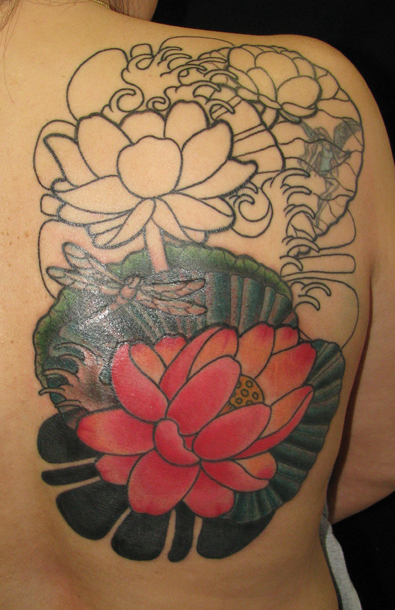 Posted in flower tattoos Japanese Inspired Tattoos with tags cherry blossom 