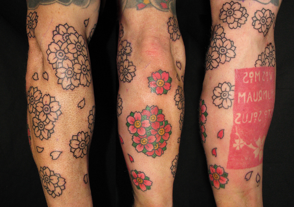 Posted in flower tattoos Japanese Inspired Tattoos with tags cherry blossom