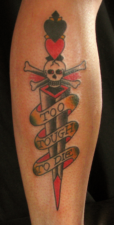 Posted in flash Lettering Tattoos Traditional American Tattoos with tags