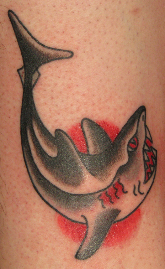shark tattoo flash. Any Sailor Jerry shark flash