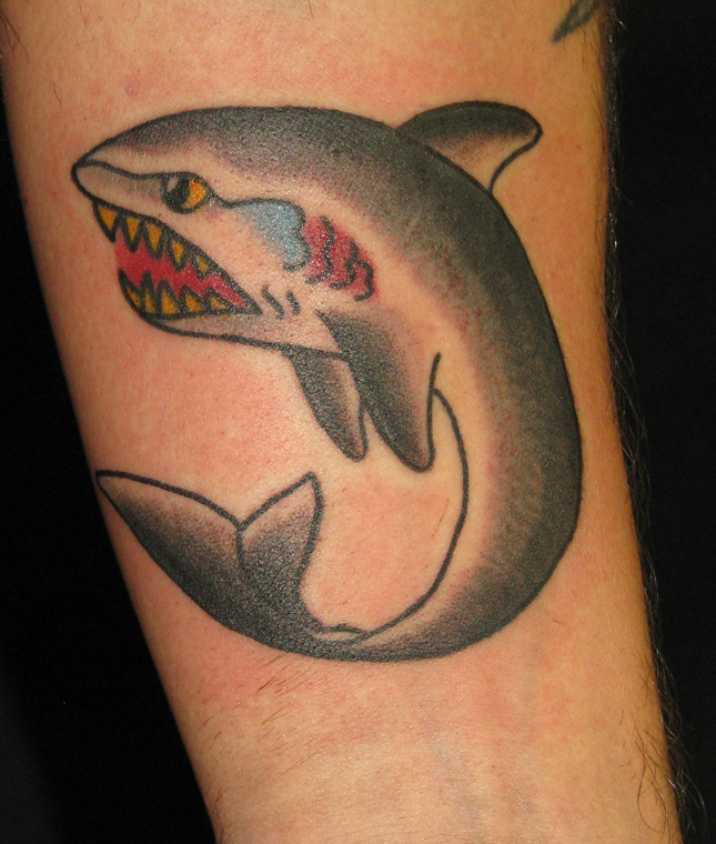 shark tattoo flash. Posted in Animal Tattoos,