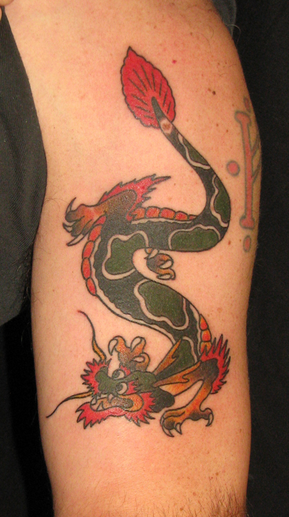 Posted in Animal Tattoos flash Japanese Inspired Tattoos Mythical Animal 