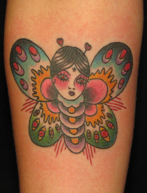 Posted in Animal Tattoos flash Illustrative Artsy Tattoos Lady Tattoos 