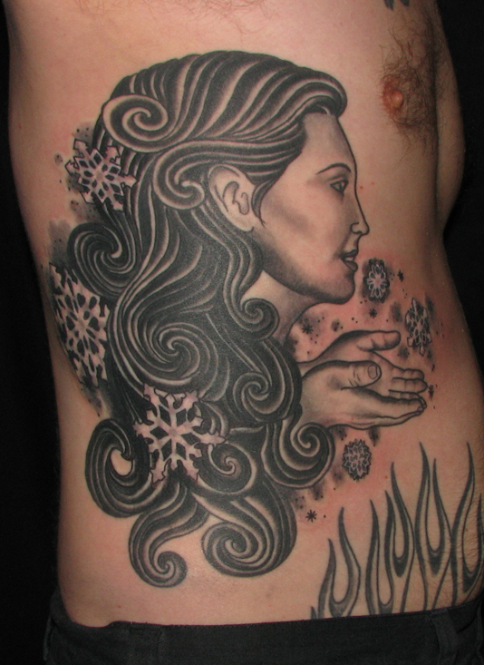  Portrait Tattoos Realistic Tattoos with tags black and grey lady 