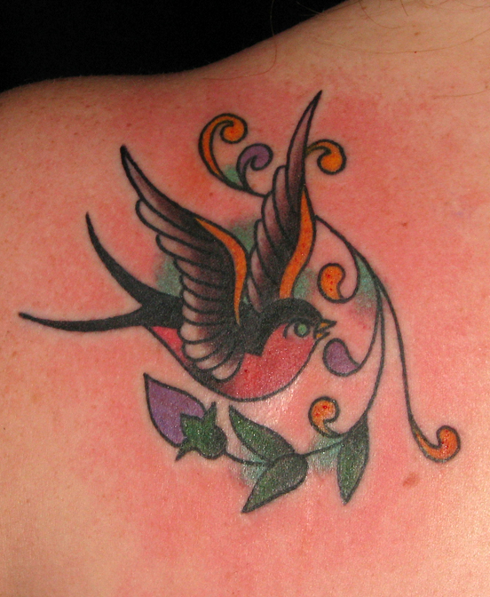  girly tattoos small tattoos Traditional American Tattoos Tags bird 