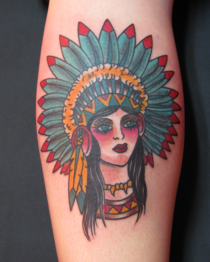 Posted in girly tattoos Lady Tattoos Traditional American Tattoos with